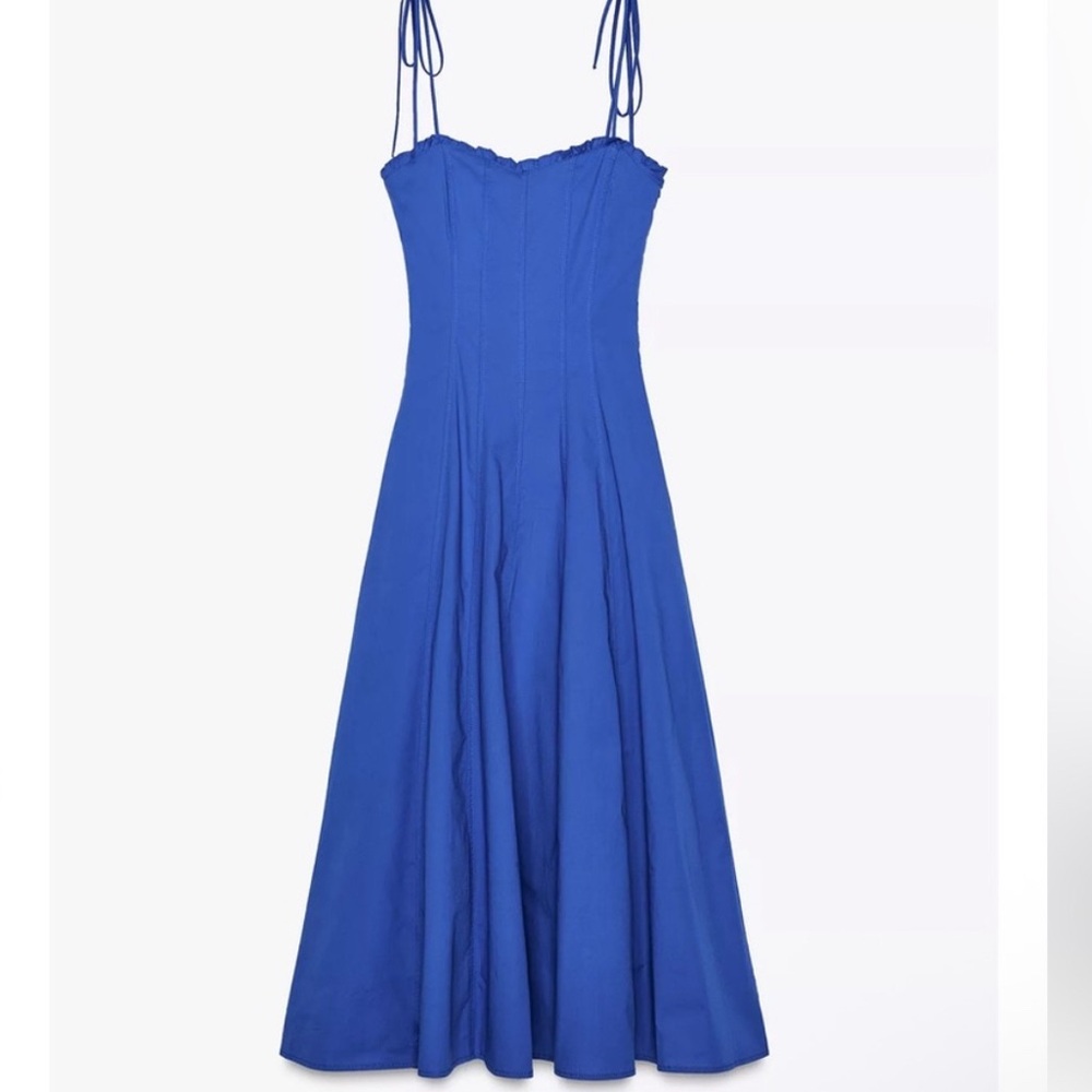 ZARA DISCONTINUED MIDI / MAXI DRESS SUMMER 2025